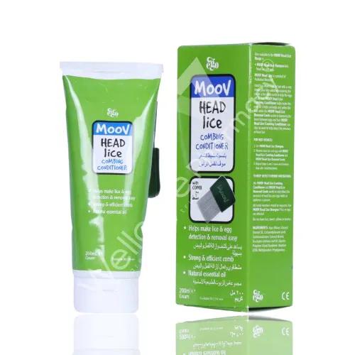 Qv Moov Head Lice Conditioner With Comb 200Ml  (Buy 2 Get 1 Free)