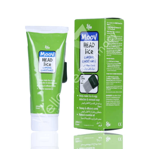 Qv Moov Head Lice Conditioner With Comb 200Ml 