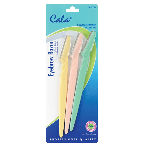 Cala Eyebrow Razor 3/Pc-70-723B