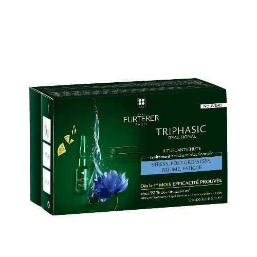 Furterer Triphasic Reactional 12 Ampoules