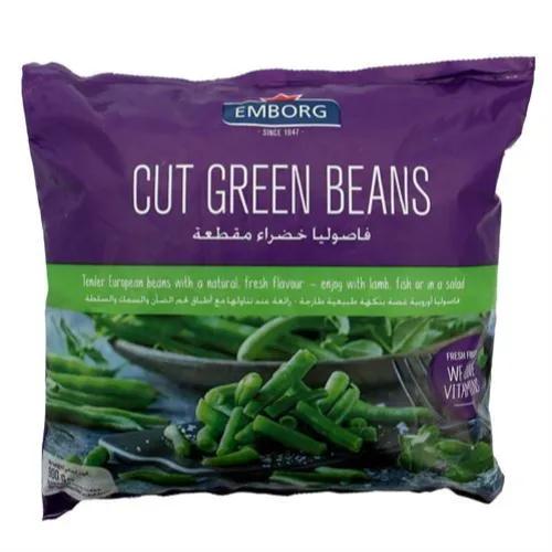 Emborg Cut Beans 900 gm