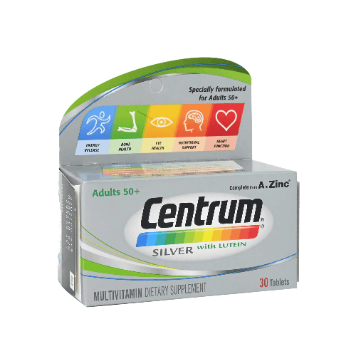 Centrum Silver With Lutein Capsules - 30's