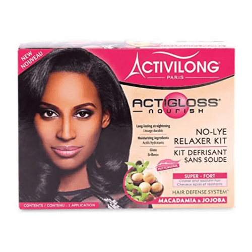 Activilong Antigloss Nourish No-Layer Relaxer Kit Super-Forte