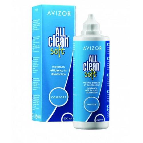 Avizor All Clean Soft Lens Solution - 350Ml