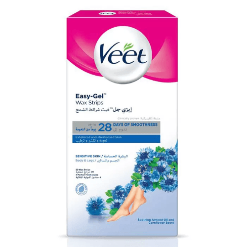 Veet Cold Wax Strips (Face & Bikini - Sensitive Skin) - 20's