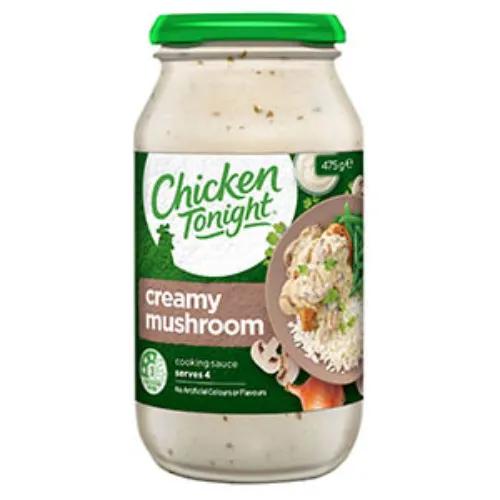 Chicken Tonight Cooking Sauce Creamy Mushroom 475 Gm