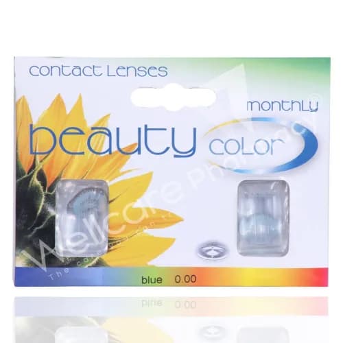 Beauty Monthly Color Lens Blue 2'S (Buy 2 Get 1 Free)