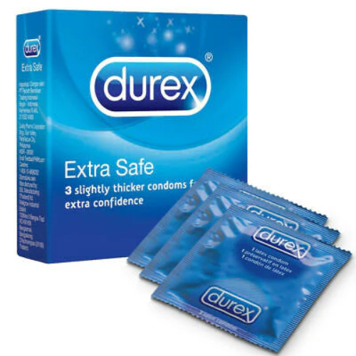 Durex Extra Safe Condoms - 3's