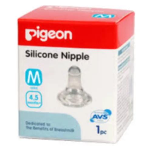 Pigeon Silicone Nipple-M B17347