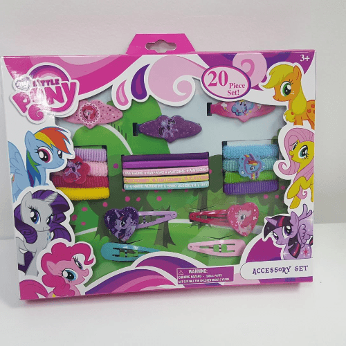 Little Pony Girls Accessories Set