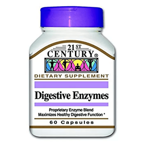 21St Century Digestive Enzymes Cap 60'S