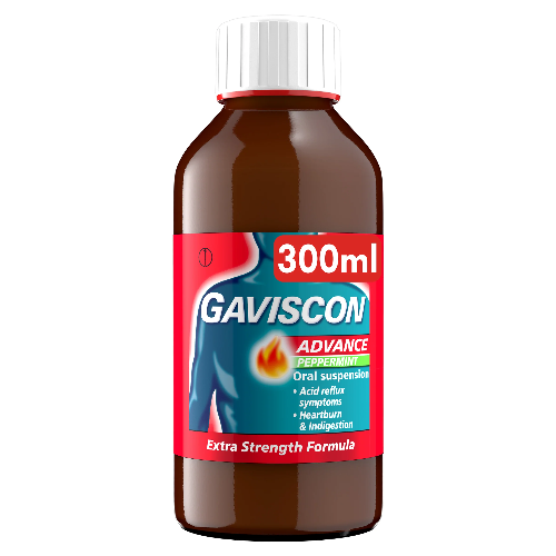 Gaviscon Advance Oral Suspension (Peppermint) - 300Ml