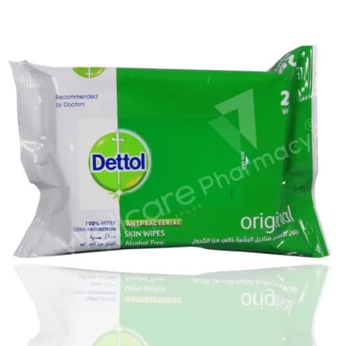 Dettol Anti Bacterial Wipes 20'S