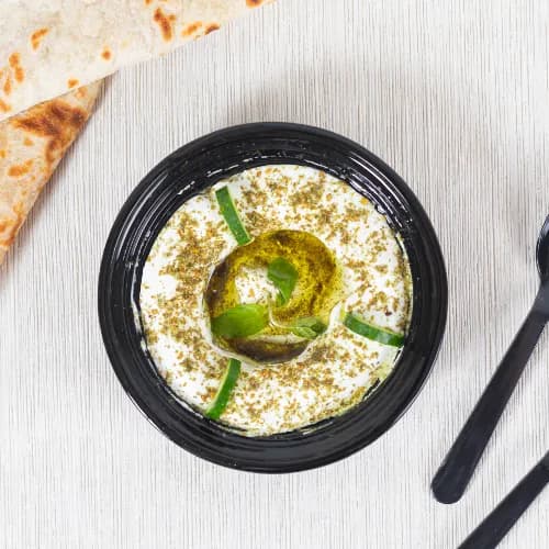 Labneh with Zaatar Plate