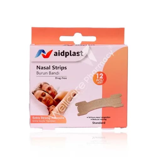 Aidplast Nasal Strips Large 12'S