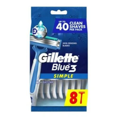 Gillette Blue3 Simple Bag 8T