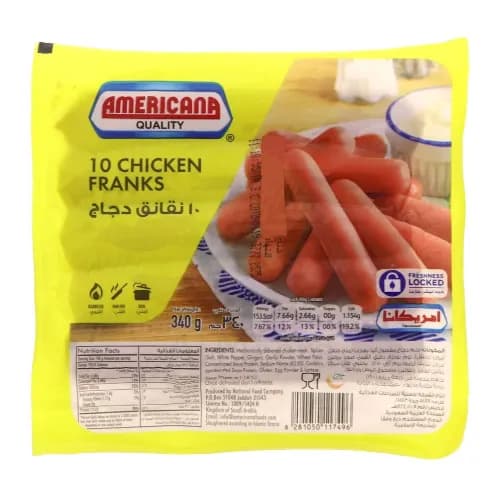 Americana Chicken Frank 340Gr