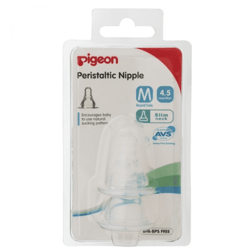Pigeon Wn Peristaltic Silicon Nipple M 2Pc