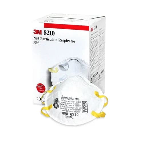 3M N95 Respiratory Protection Mask 8210 20'S