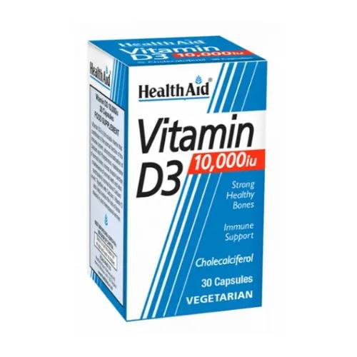 Healthaid Vitamin D3 10,000Iu Capsules 30'S