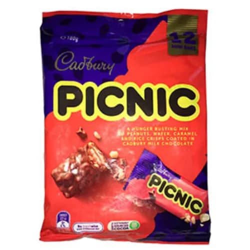 Cadbury Picnic Snack 180 Gm