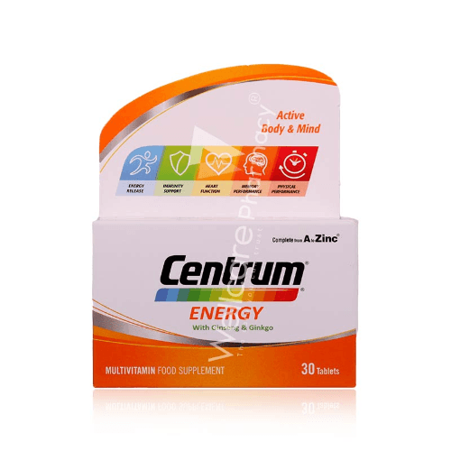 Centrum Energy Tablets 30'S