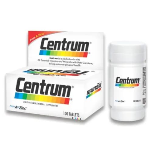 Centrum With Lutein Tablets 100'S