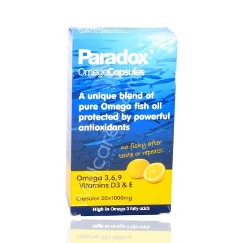 Paradox Omega 1000Mg Capsules 30'S (Buy 2 Get 1 Free)