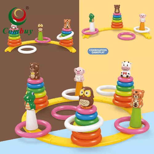 Ring Toss Stacking Game