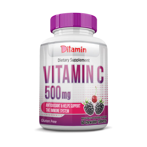 Ditamin Vitamin C Tablets (500mg) - 60's