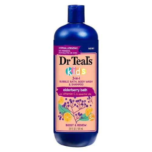 Dr Teal's Kids 3 In 1 Body Wash & Shampoo With Vitamin C & Essential Oils 591ml