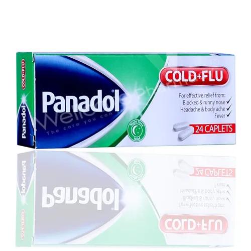 Panadol Cold And Flu Tablets Green 24'S