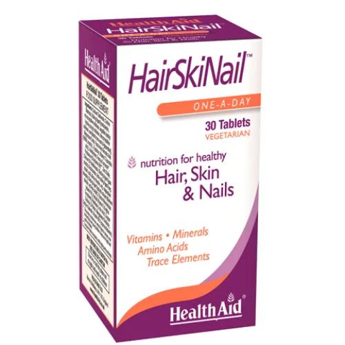 Health Aid Hair ,Skin & Nails Formula Tabs 30"S