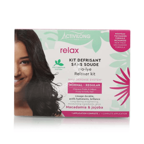 Activilong No Lye Relaxer Kit Regular Macadamia & Jojoba