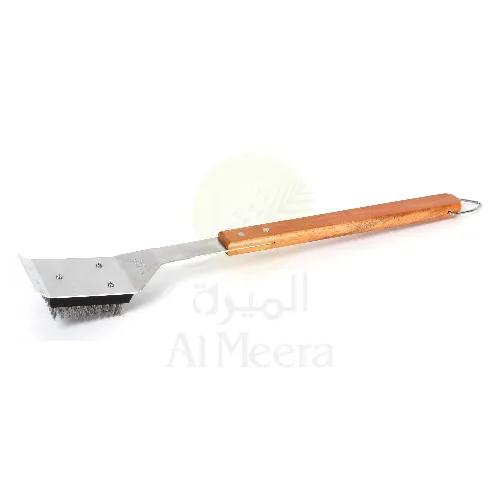 Desert Ranger Stainless Steel Brush 44Cm With Wooden Handle 450260