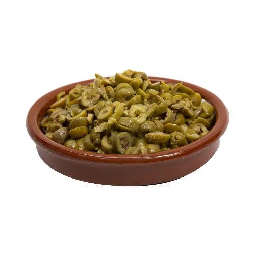 Olive Sliced Green Spain Approx 200G