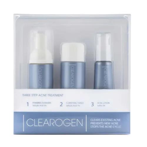 Clearogen 3 Step Acne Blemish Sulfur 3% One Month Set 3'S