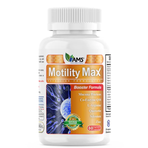 Ams Motility Max Capsules - 60's