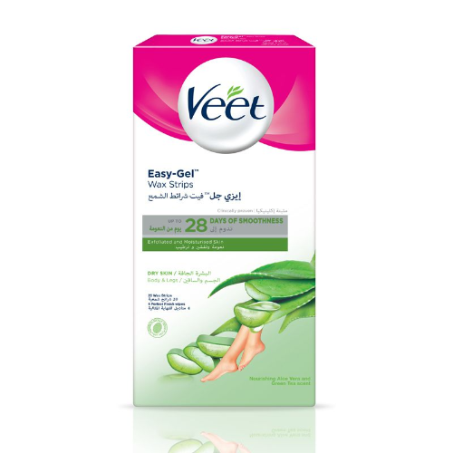 Veet Easy-gel Cold Wax Strips (Dry Skin) - 20's