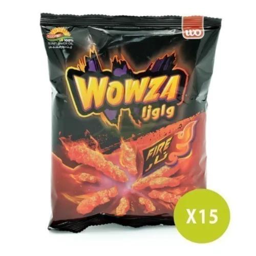 Batatos Wowza Fire Crispy Corn Snacks 28Gx15