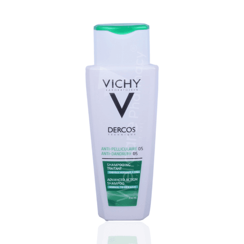 Vichy Dercos Anti Dandruff Shampoo Oily Hair 200Ml (Buy 2 Get 1 Free)