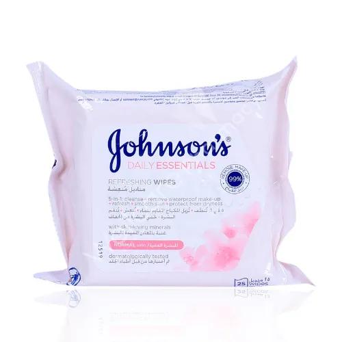 Johnson & Johnson Micellar Facial Wipes Normal Skin 25