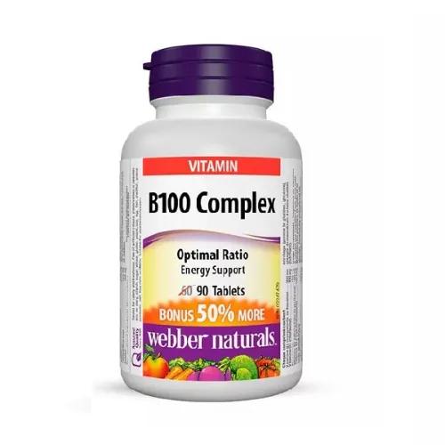 Webber Natural B100 Complex Tablet 90'S