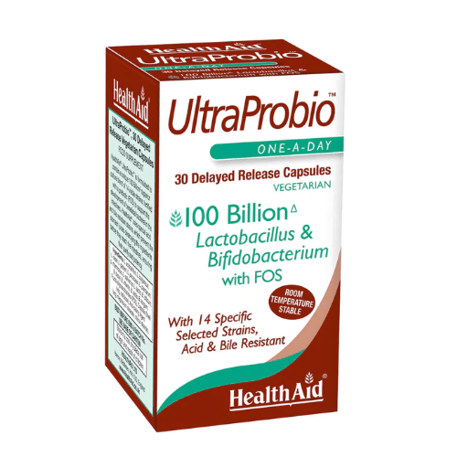 Health Aid Ultra Probio 100 Bill Vegcaps - 30'S