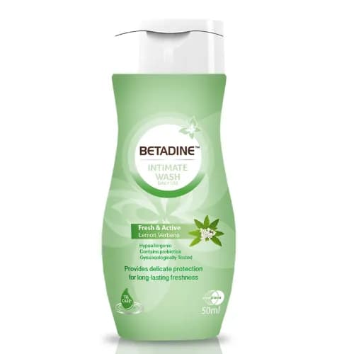 Betadine Intimate Wash Fresh Active Lemon Verbena 50Ml (Buy 2 Get 1 Free)