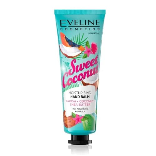 Eveline Cosmetics Sweet Coconut Moisturising Hand Balm 50 ml