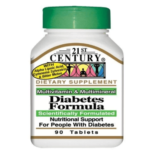 21st Century Diabetes Formula Tablets - 90's