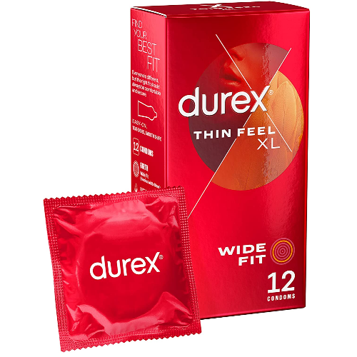 Durex Thin Feel Xl Condoms - 12's