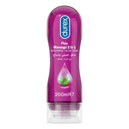 Durex Play 2 In 1 Mass. Gel W/ Aloevera 200Ml