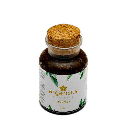 Argansus Black Soap 100g